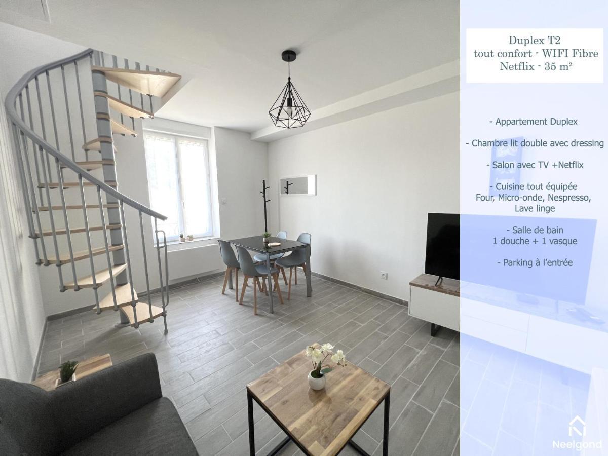 180B - Duplex T2 Tout Confort - Wifi Netflix Le Gond-Pontouvre Exteriér fotografie